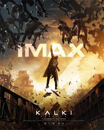 Stunning IMAX Poster for 'Kalki 2898 AD' Released